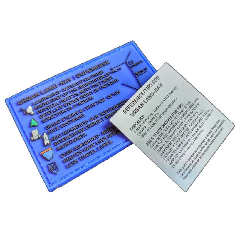Storage Pocket Patch - Urban Land Navigation