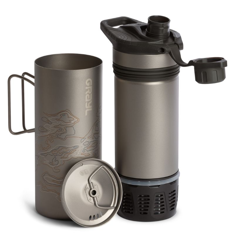 GRAYL 24oz GeoPress® Ti+ and Cook Lid