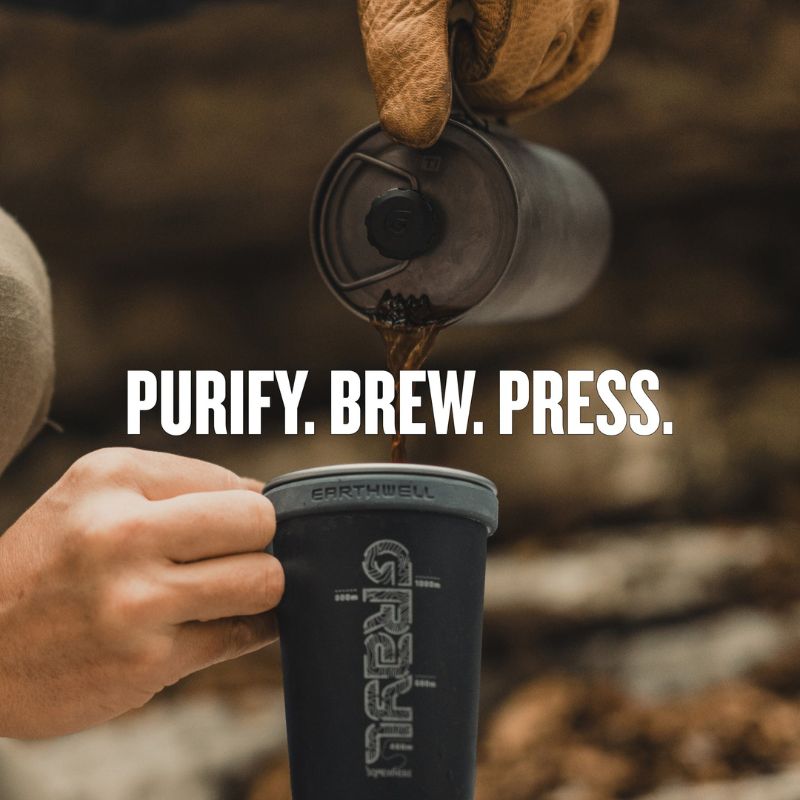 Coffee Press for GRAYL GeoPress® Ti