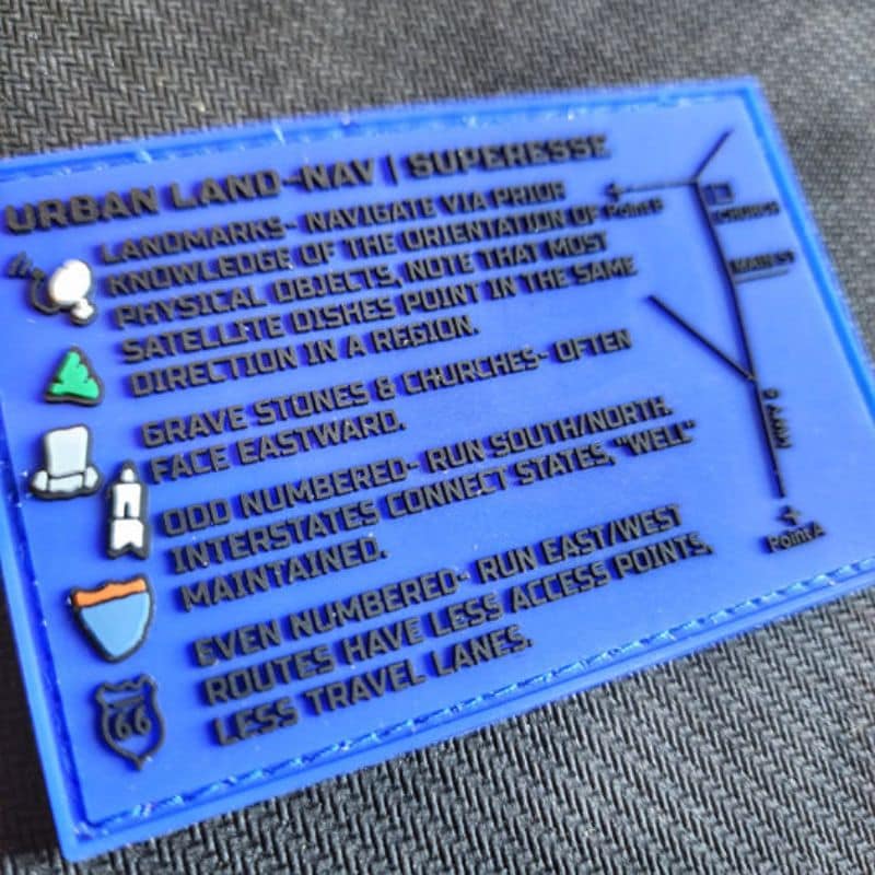 Storage Pocket Patch - Urban Land Navigation