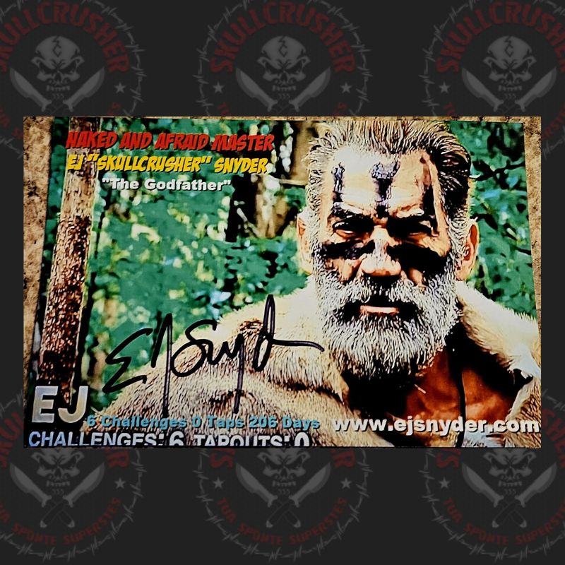 EJ Snyder 4x6 Autograph Card