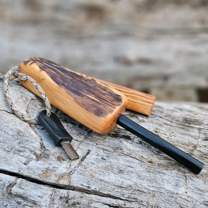 Fatwood Fire Steels 3/8" Ferro Rod