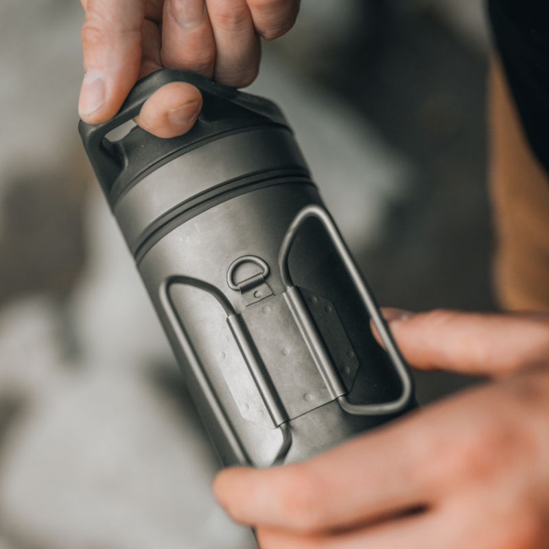 GRAYL 24oz GeoPress® Ti+ and Cook Lid